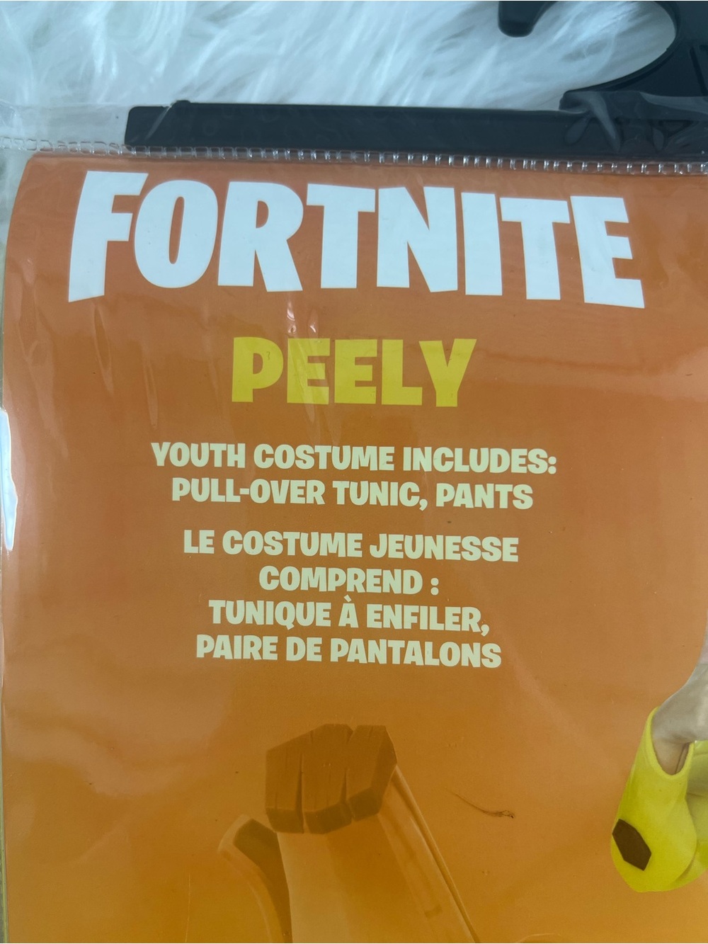 Fortnite Peely Kids Yellow Banana Halloween Costume NEW M 8-10 XL 14-16 - Picture 5 of 13